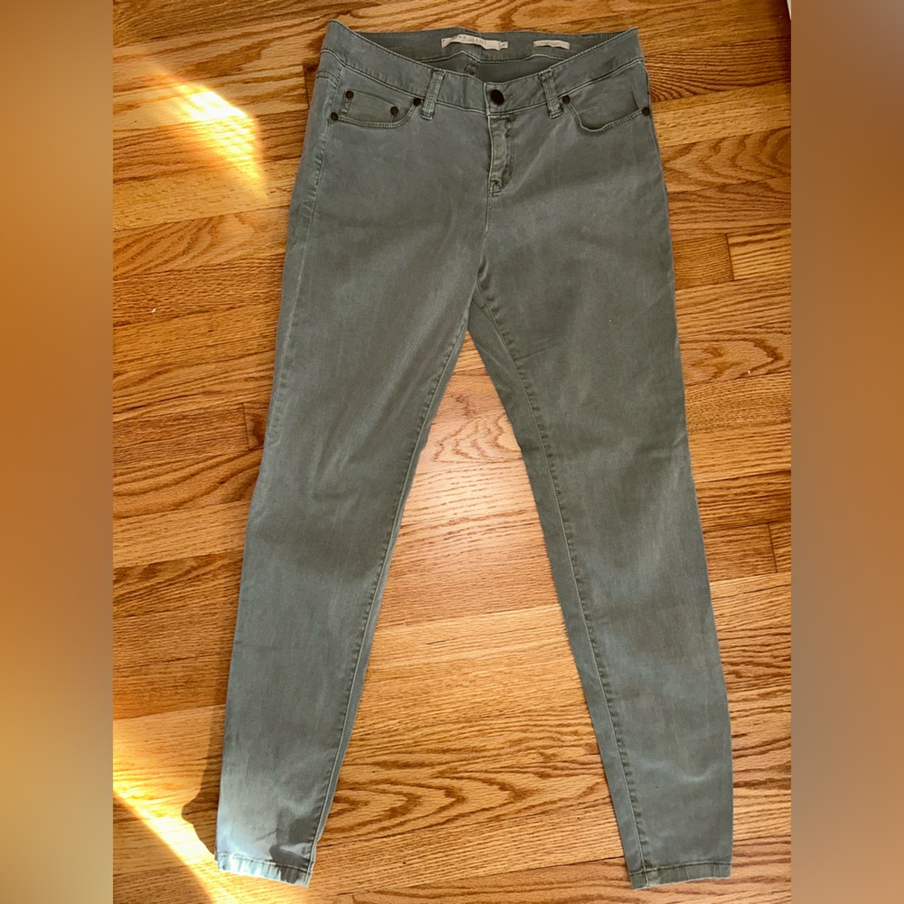 Max Skinny Soft Olive Green Women's Jeans